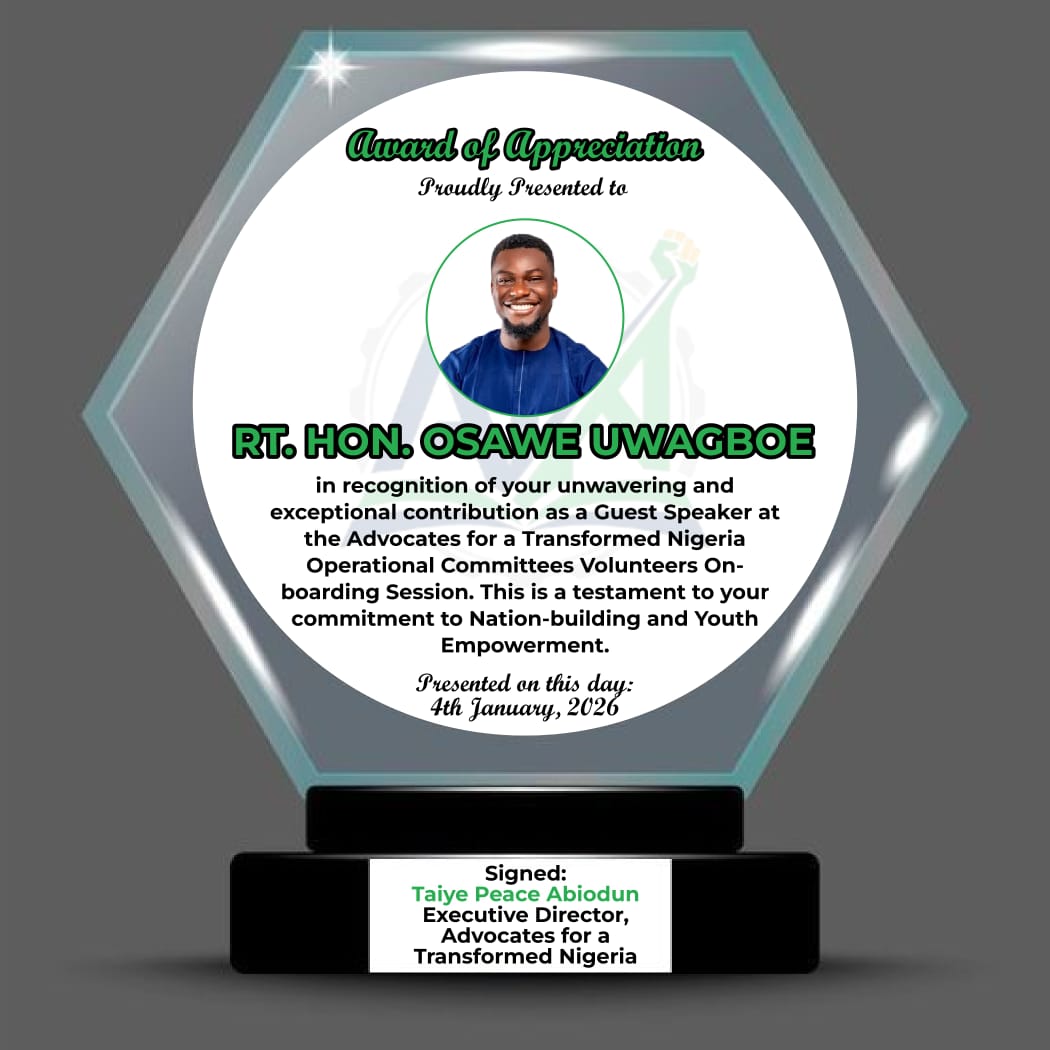 Advocates for a Transformed Nigeria tweet media