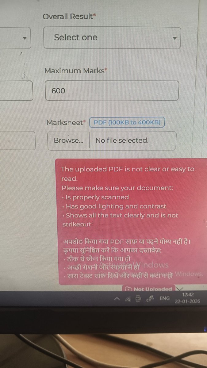 ramesh_depan's tweet photo. @alokrajRSSB सर otr में document upload nhi ho rhe h
Aapko aur help desk pr kai mail kr diye abhi tak koi sudhar nhi huaa h site pr https://t.co/M24AdcXWi6