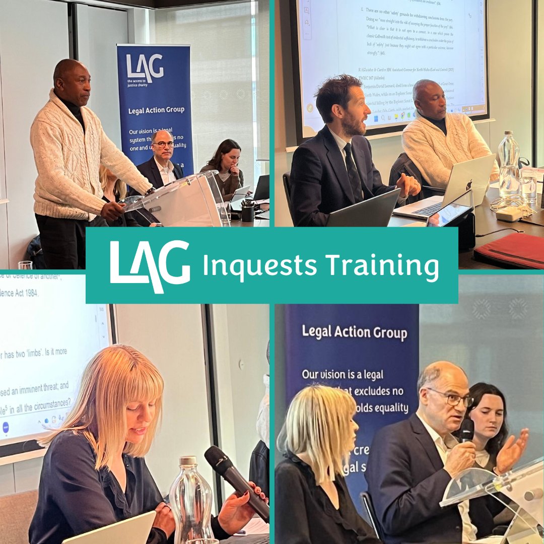 Legal Action Group tweet media