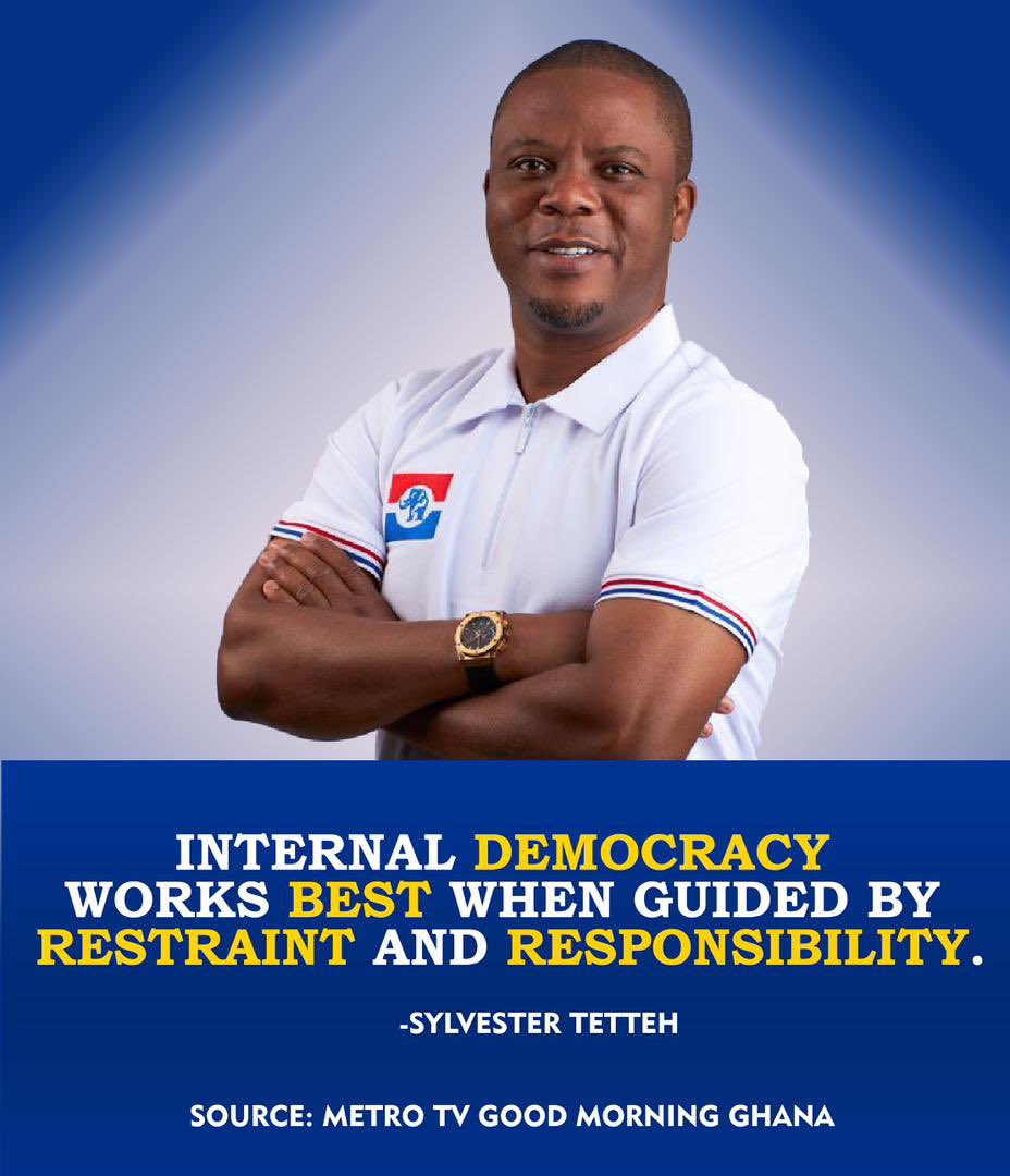 SlyForGS's tweet photo. Leadership with discipline. Democracy with responsibility.
Sylvester Tetteh for General Secretary
#sylvestertetteh #OneNPP #SL4GS #NPP #vision #PoliticalVoice #unity #experiencematters #fypageシ https://t.co/224UDNujJh