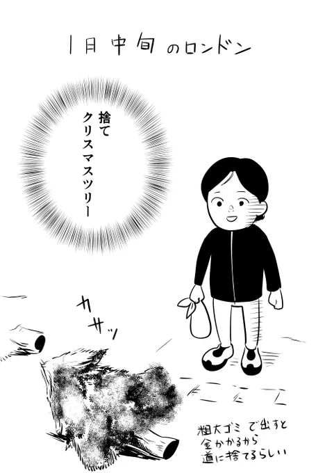 一月のロンドン 
