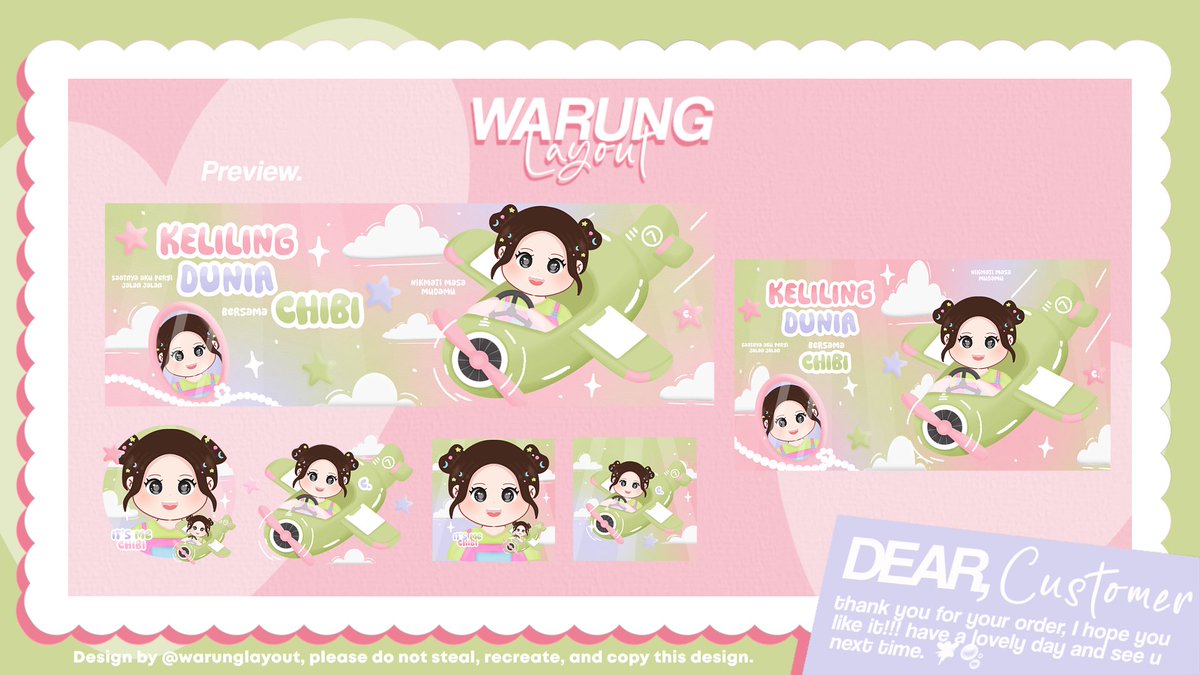 warunglayout's tweet image. — help repost thankyou 🎀🎐

Warung layout comeback with layout ready stock bundle wabis chibi 👸🏻 bisa langsung kalian order sekarang juga!!!

Free replacement text
Price cek Alt ✨
OPEN BY REQ

DM for order…💬

#zonauang #zonaba
