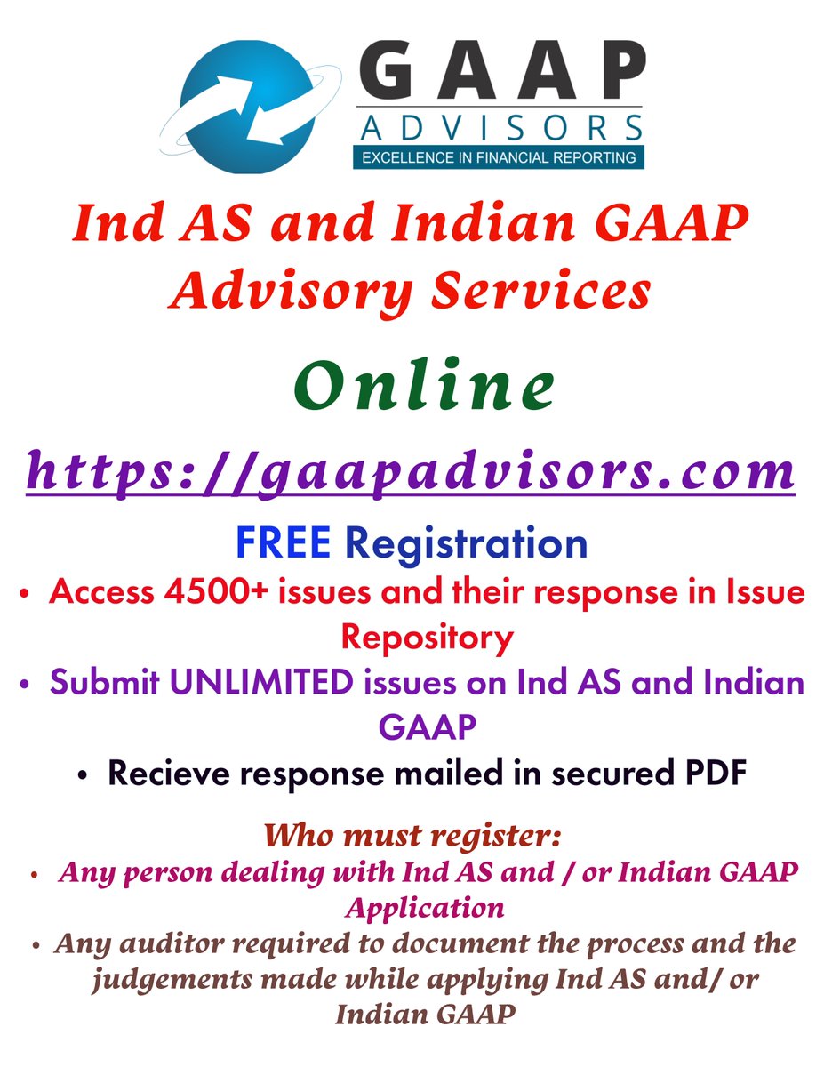Responded to Issue Id: 4997 applying following Ind AS:

1. Ind AS 1 – Presentation of Financial Statements

No. of Issues in Issue Repository related to Ind AS 1: 323

2. Ind AS 109 – Financial Instruments

No. of Issues in Issue Repository related to Ind AS 109: 1554

3.