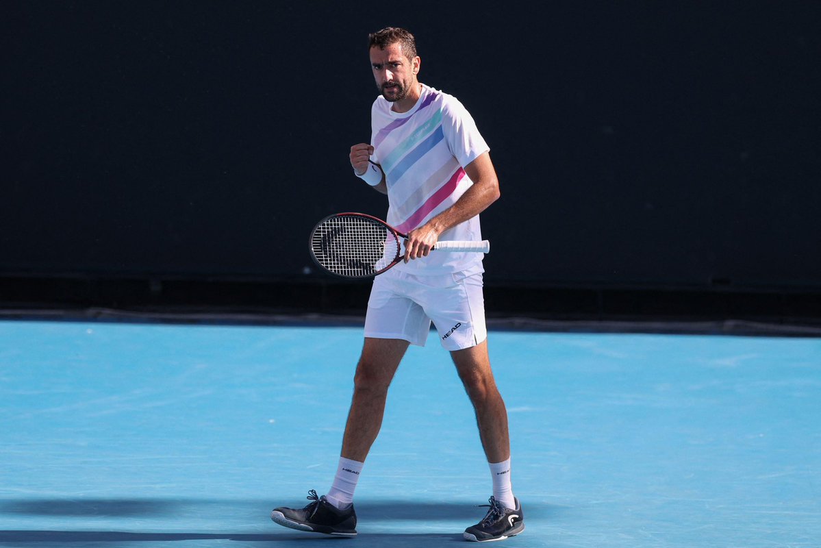 mintsRH's tweet image. Nova sjajna pobjeda @cilic_marin na @AustralianOpen!🎾🇭🇷

Marin je u 2. kolu svladao 21. nositelja 🇨🇦Denisa Shapovalova i potvrdio odličnu formu!

Velike čestitke i sretno dalje!