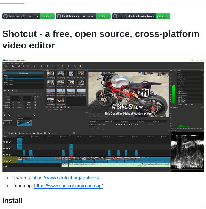 tom_doerr's tweet photo. Video editor for the desktop

https://t.co/HGn0s7ADdi https://t.co/7Ck5jBaDJF