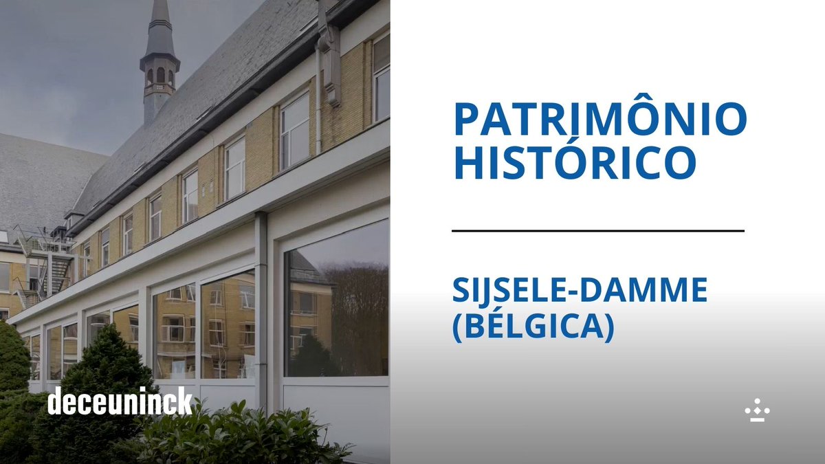 🏛️ Património e sustentabilidade podem caminhar juntos.

O edifício Sanapolis, em Sijsele-Damme (Bélgica), foi renovado com Elegant ThermoFibra Infinity 76X, melhorando a eficiência energética sem perder o seu carácter original.

#Deceuninck #Elegant #ThermoFibra #Arquitetura