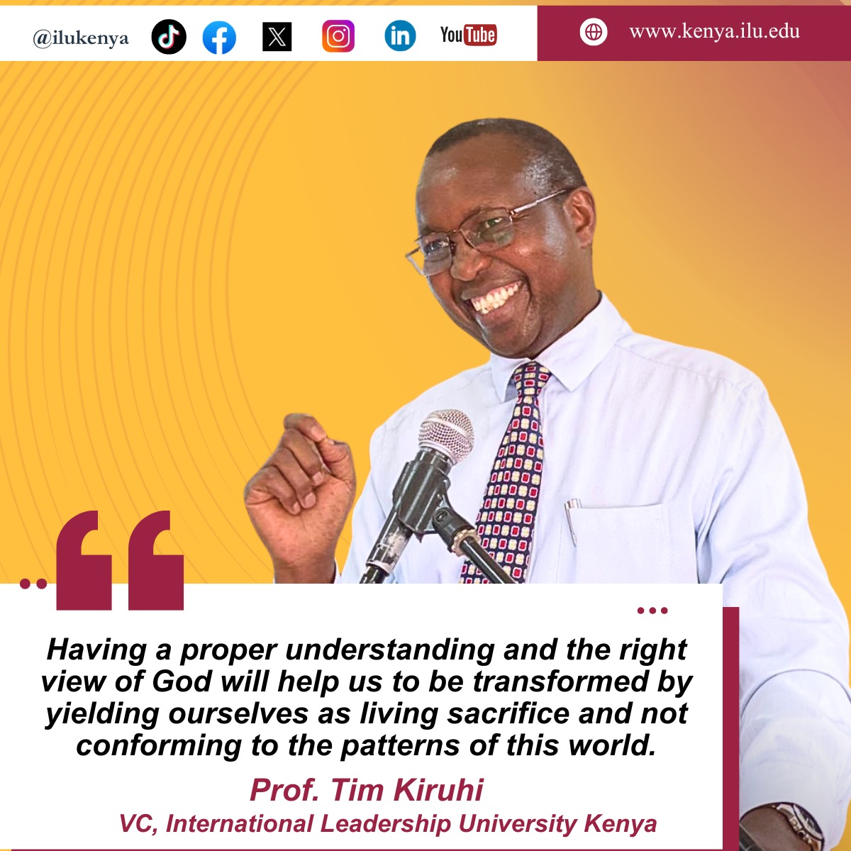 International leadership University tweet media