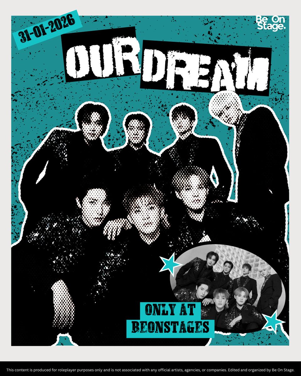 beonstages's tweet image. ㅤㅤㅤㅤ
ㅤㅤㅤㅤ
「    ----------٠•°★°•٠----------    」
ㅤ𝗕𝗘   𝗢𝗡    𝗦𝗧𝗔𝗚𝗘       𝗣𝗥𝗘𝗦𝗘𝗡𝗧
ㅤㅤㅤ     ㅤ𝗢𝗨𝗥 𝗗𝗥𝗘𝗔𝗠

ㅤㅤ Saturday, 31 January 2026
ㅤㅤㅤㅤㅤㅤat 04.00 pm
「    ----------٠•°★°•٠----------    」
ㅤㅤㅤ
ㅤㅤㅤㅤ