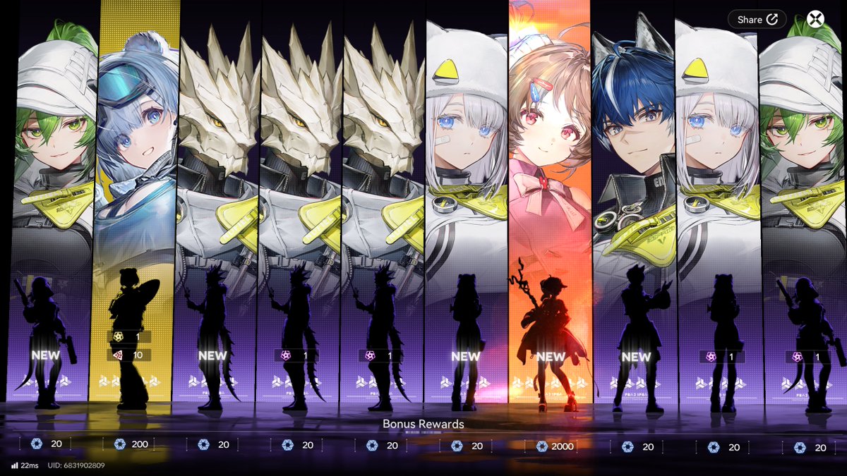 First 10 pull for #Endfield let's gooo!!!