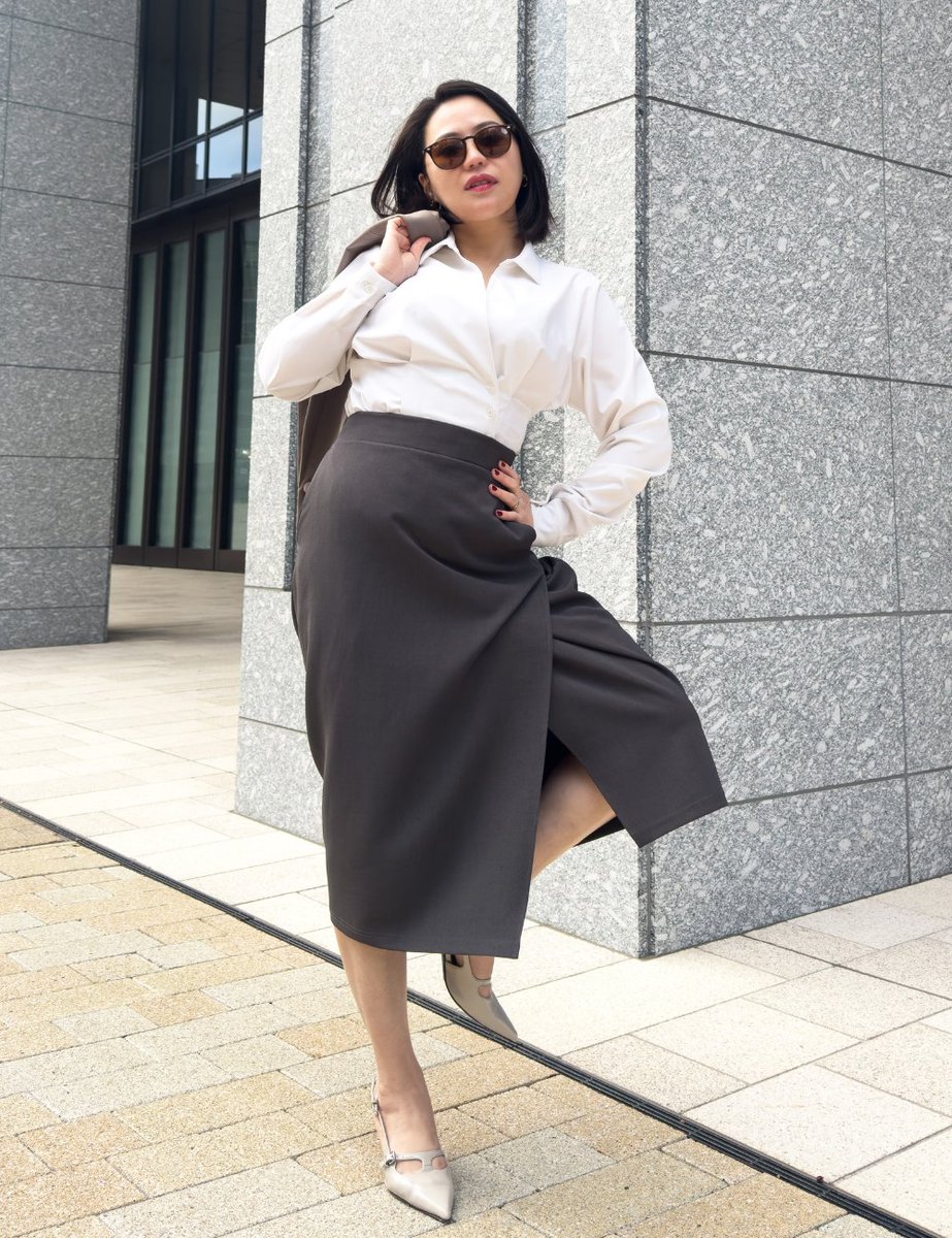 SERPENTINA ノーカラージャケット　元鈴木さん SERPENTINA ノーカラージャケット 元鈴木さん 元鈴木さん