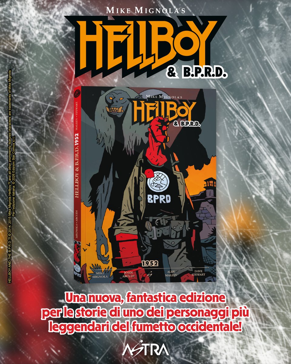 EdStarComics's tweet photo. Sarà disponibile dal 27 gennaio il primo volume di HELLBOY &amp; B.P.R.D., e che arriverà con una nuova edizione completamente ritradotta e con materiali di alta qualità.!
👉 https://t.co/24BnGS907e
#starcomics #ilovecomics #astracomics #hellboy https://t.co/FRb0CiILvZ