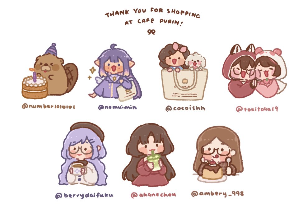 thank you for coming by my shop update stream!!

thank you <a href="/Im2gneiss/">Elle / Imgneiss</a> and <a href="/mintshader/">✦ mintshader.art ✦</a> for the raids and for trusting your communities with me!

and a big thank you to everyone who purchased something during stream!! 🤍 i hope you all like your little doodles!! ✨