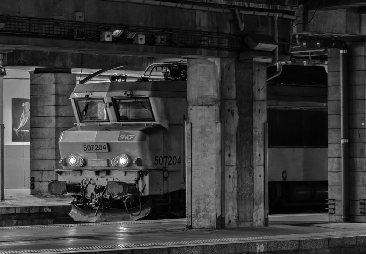 La bête apparaît au travers du béton de Montparnasse