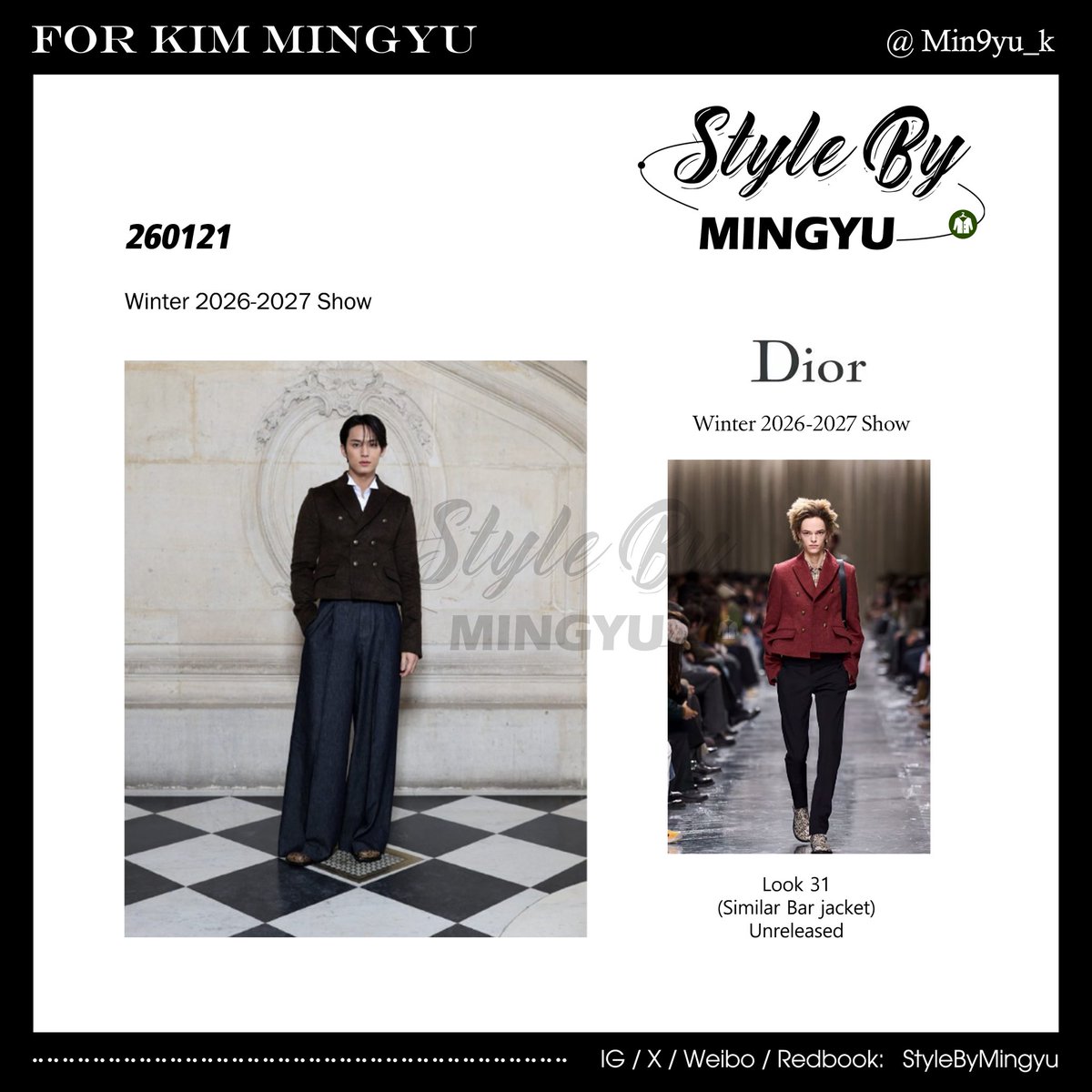 StyleByMingyu tweet media