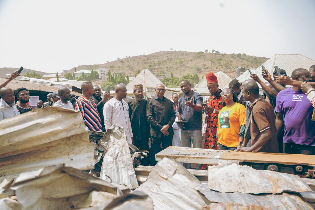 PeterObi's tweet image. Resetting Our Emergency Facilities

On January 20, I was in Abuja on a day filled with important engagements. My visit began at the Kugbo Furniture Market in the Abuja Municipal Area Council (AMAC), where I went to stand in solidarity with traders who suffered devastating losses…