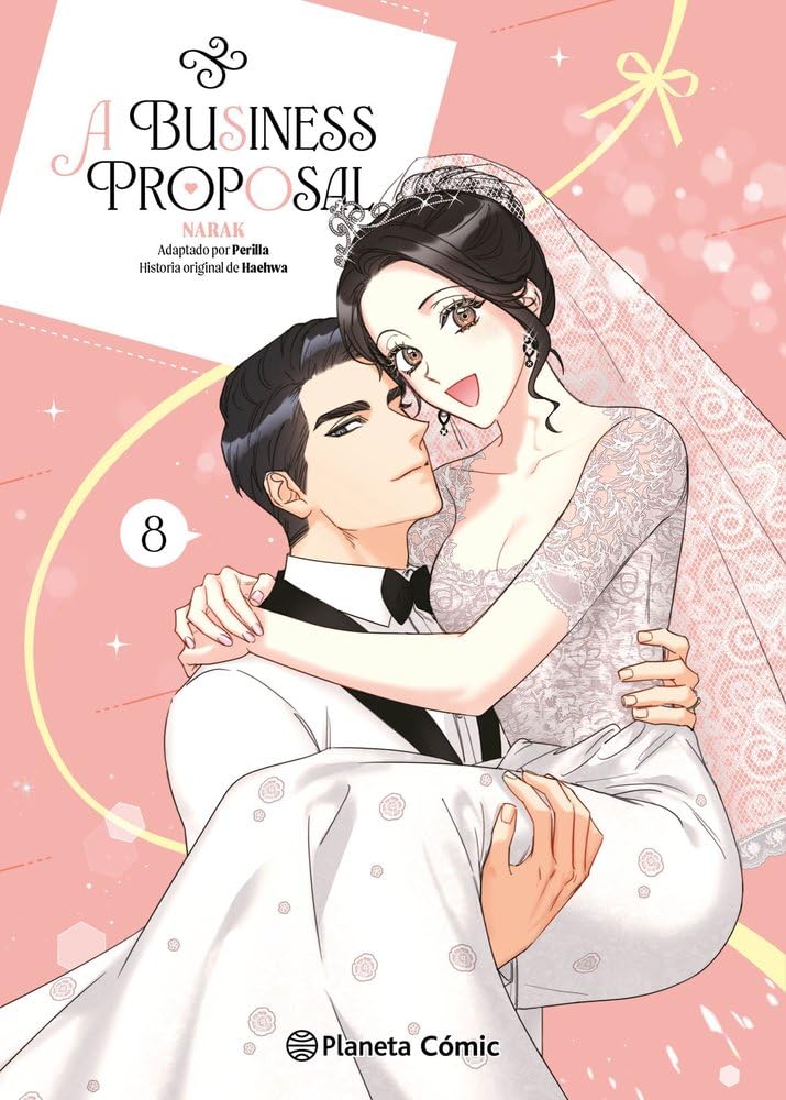 KoreaenBCN's tweet image. El 28 de enero sale a la venta el octavonto tomo de "A Business Proposal" (사내 맞선), con dibujo de Narak, adaptado por Perilla e historia de Haehwa 
Publicado por @PlanetadComic de
@Planetadelibros 
Traducción de @yasminebonjoch
Más información:
bit.ly/3TOwGOy