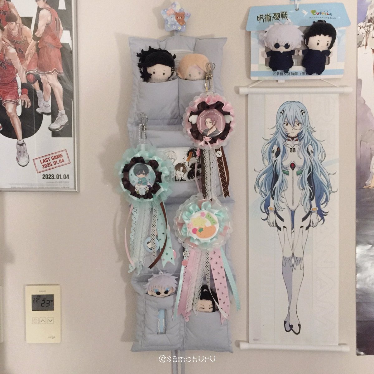 samchuru's tweet image. 동대문에 다녀왔고 로제트도 만들었어요 🩵