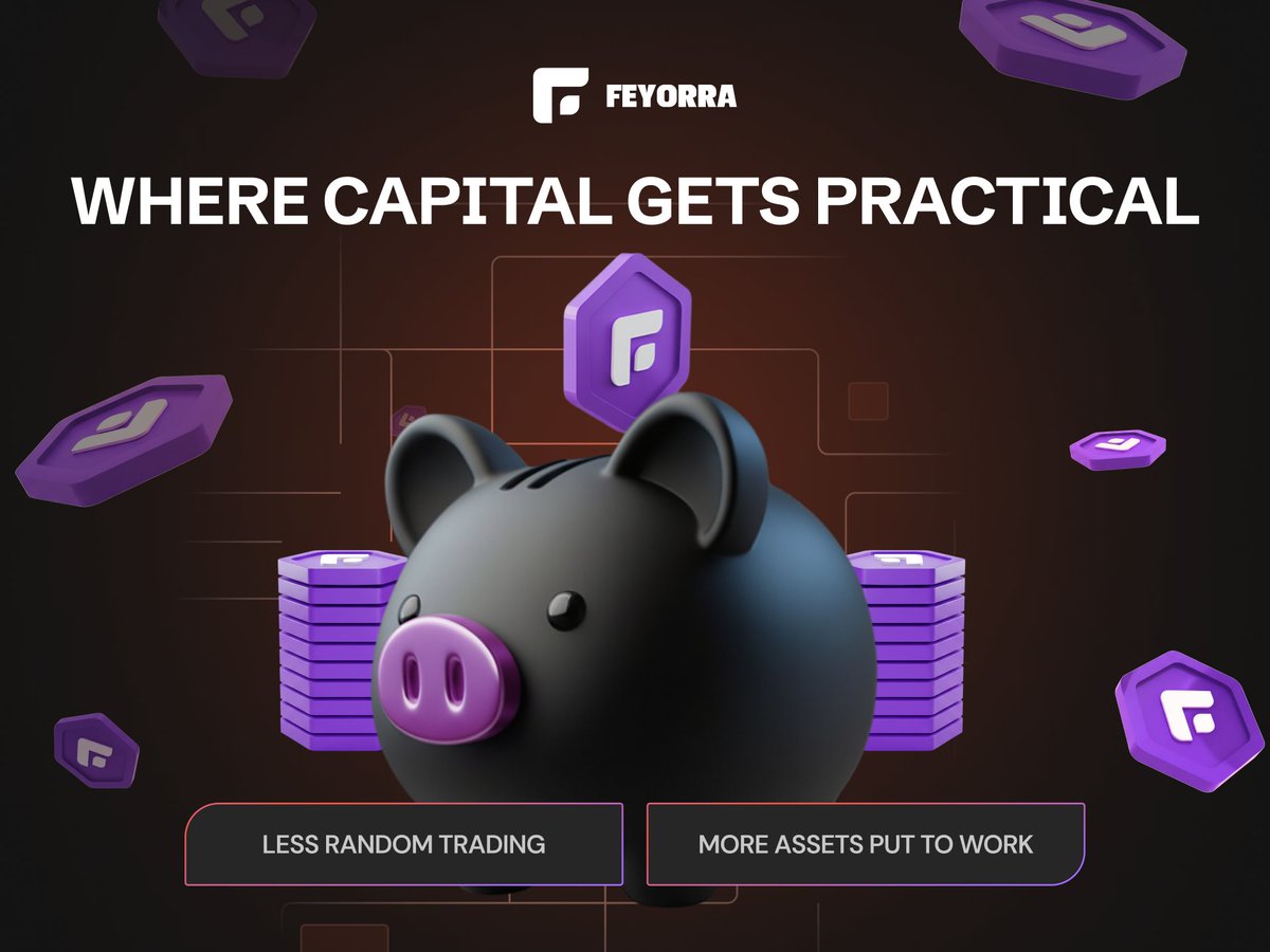 Less hype chasing 😮‍💨
Less random trading 🎲
More people putting assets to work 💼

Uncertain markets push users toward utility —
not promises.