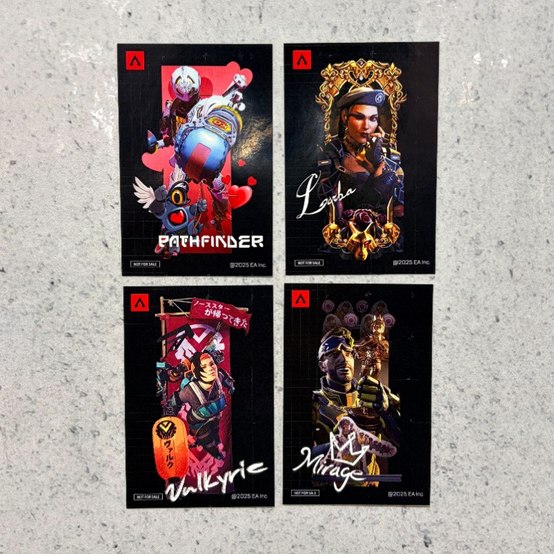 フレディーズ INFOLENS GEEK SHOP オリジナルステッカー 3枚 Five