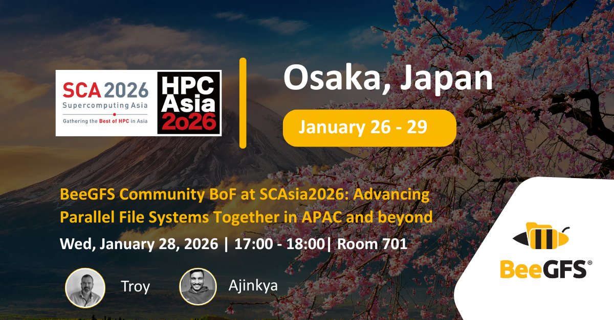 BeeGFS - The leading Parallel File System tweet media