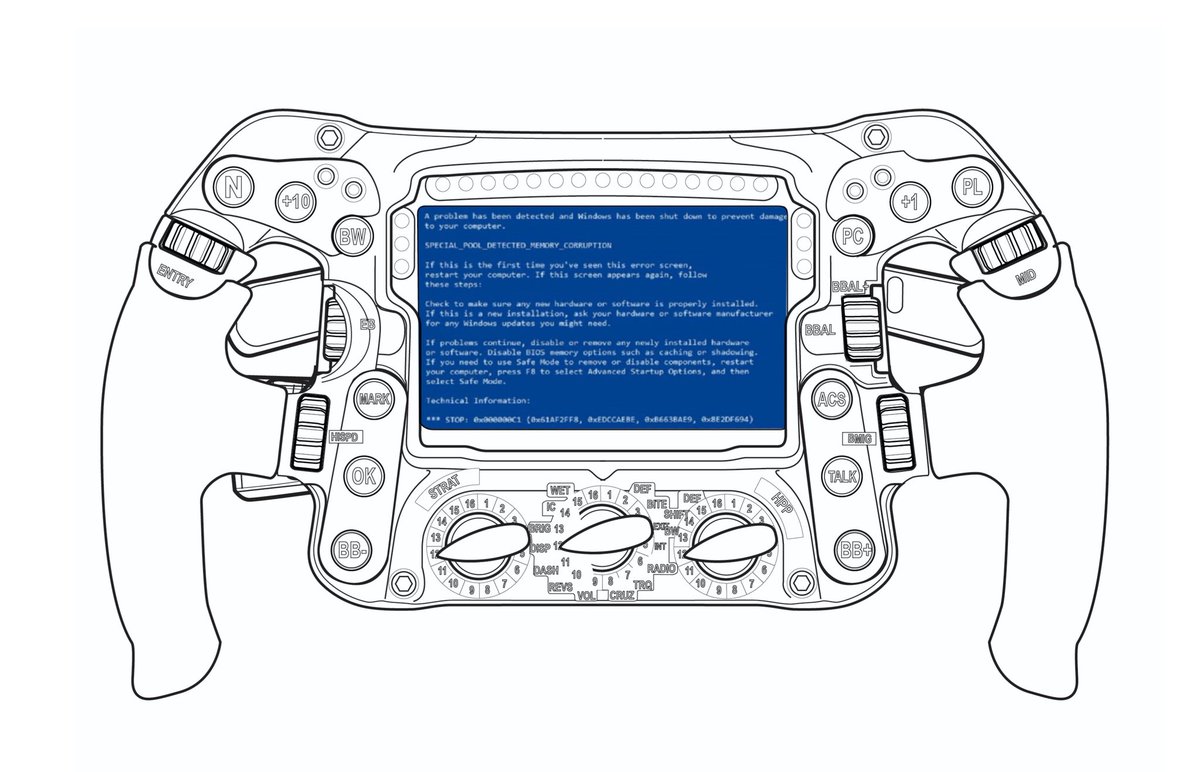 Microsoft signs a deal with Mercedes #F1.
😆 It's an old joke... IYKYK