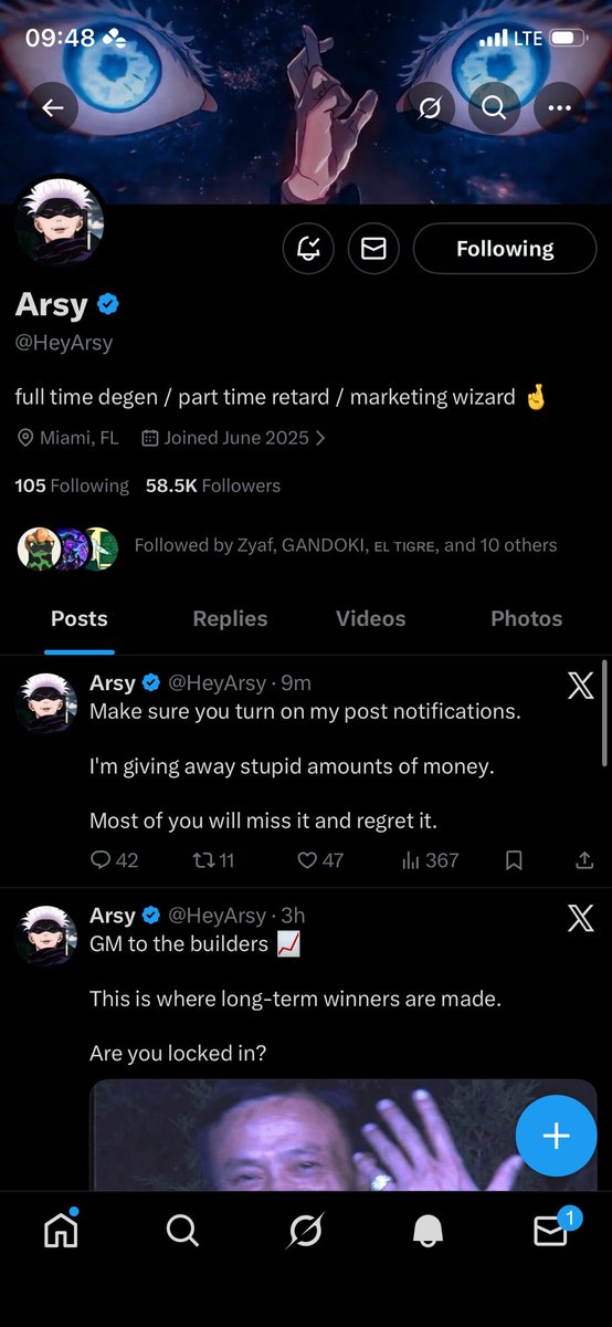 $JAMES tweet media