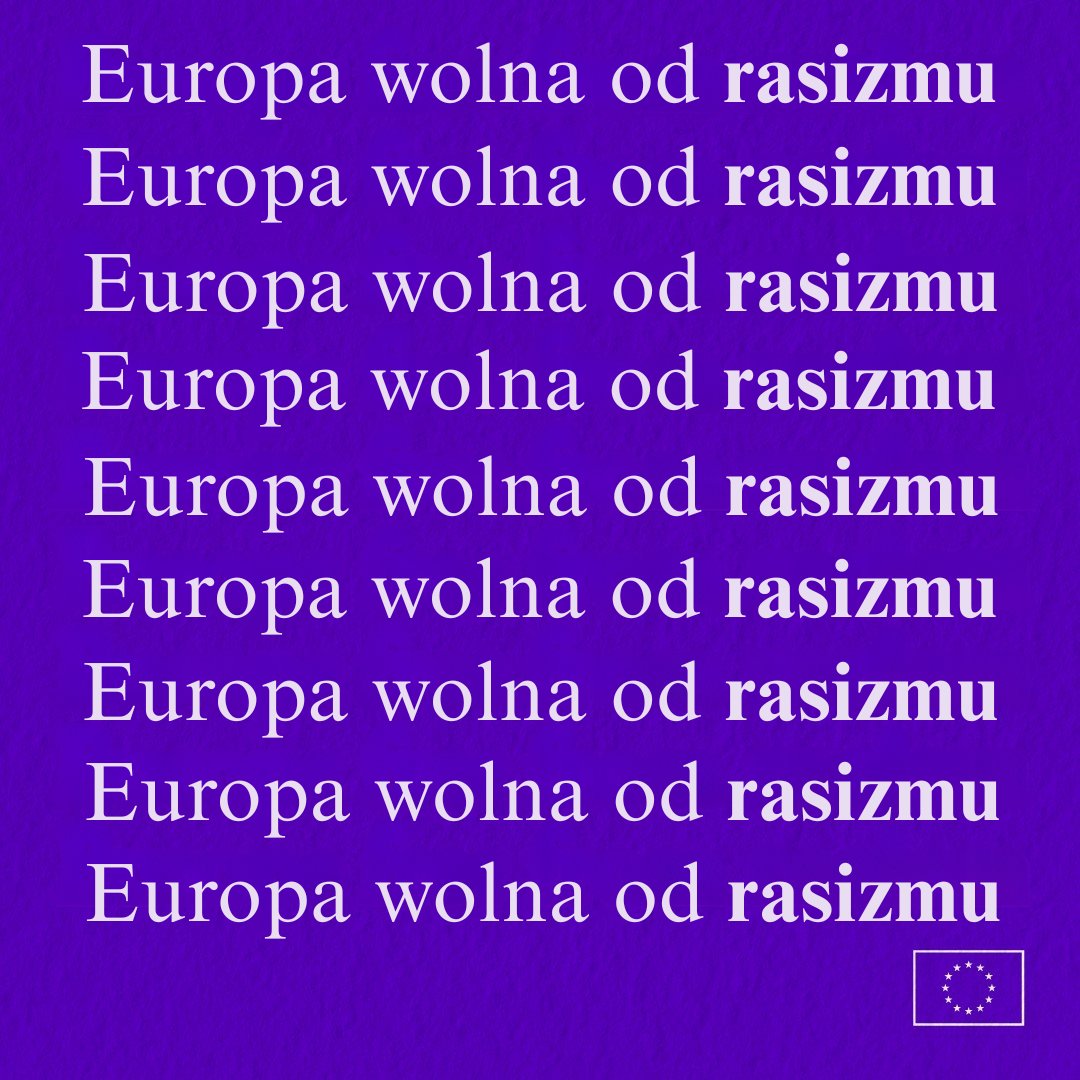 EUinPL's tweet image. Dyskryminacja rasowa w UE wciąż jest problemem - uważa 2/3 badanych.
Przeczytaj o nowej  strategii przeciwko rasizmowi. 🇪🇺
ec.europa.eu/commission/pre…