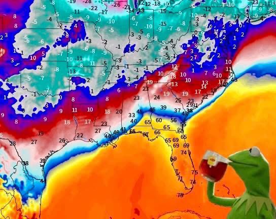 I heard it’s supposed to snow this weekend, but I live in Florida so that’s none of my business. 🤷🏻‍♂️🤣