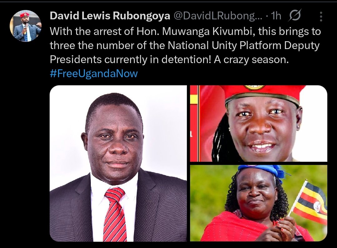 How many will be Arrested, killed or intimidated by <a href="/KagutaMuseveni/">Yoweri K Museveni</a> ? The case in point is Hon <a href="/MuwangaMKivumbi/">Muwanga Kivumbi Muhammad</a> . 10 people were killed at his place, he came out on camera and confirmed it, the following day Mu7 came out and said they were terrorists he was huboring, now his