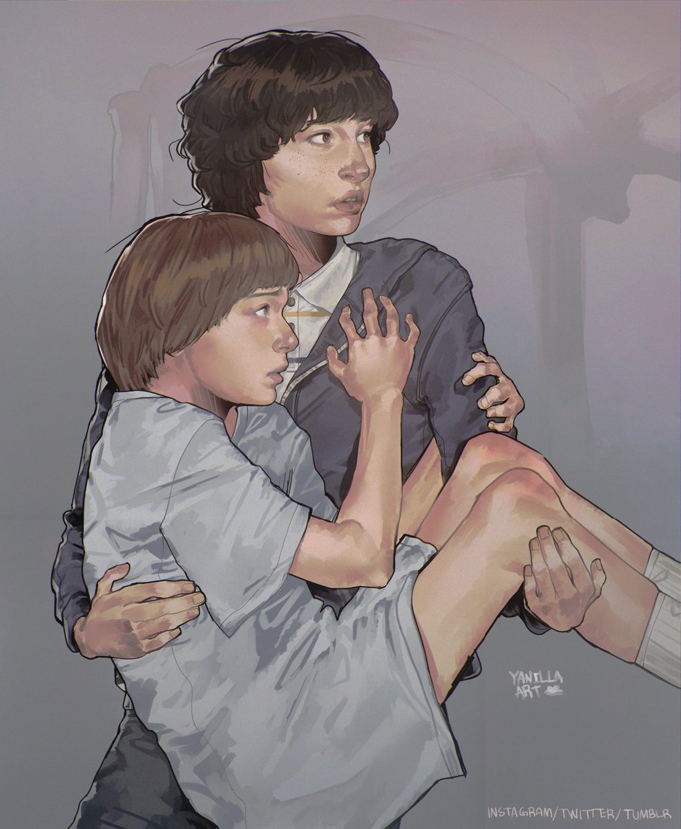 YanillaArt's tweet image. Miwi :(
#byler #bylertwt #StrangerThings #mikewheeler #willbyers