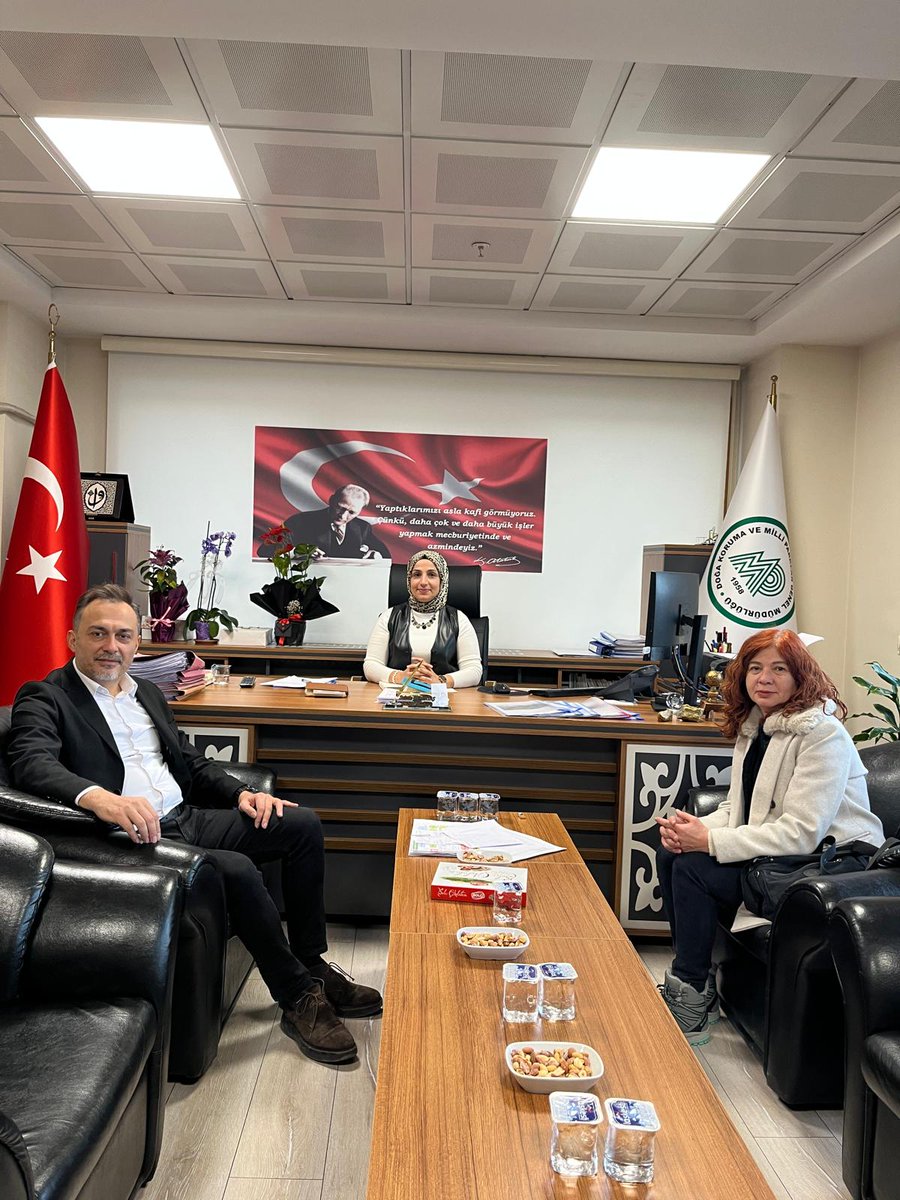 Bolu Belediye Başkan Yrd. Sayın Rasim Özdemir, Bolu Belediyesi Veteriner İşleri Müdürü Sayın Figen Varlık Bolu DKMP Müdürümüz Saime Demirtaş' a hayırlı olsun ziyaretlerinde bulundular. Nazik ziyaretlerinden dolayı kendilerine teşekkürlerimizi sunarız.