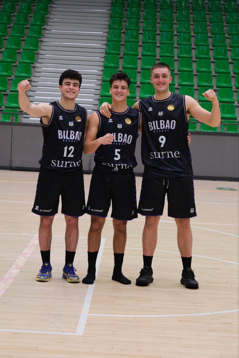 😎 Kepa De Castro (Leioa, 21 años)
😎 Bingen Errasti (Arrasate, 18 años)
😎 Urko Madariaga (Portugalete, 20 años)

Importantes en la victoria en Lisboa ✨