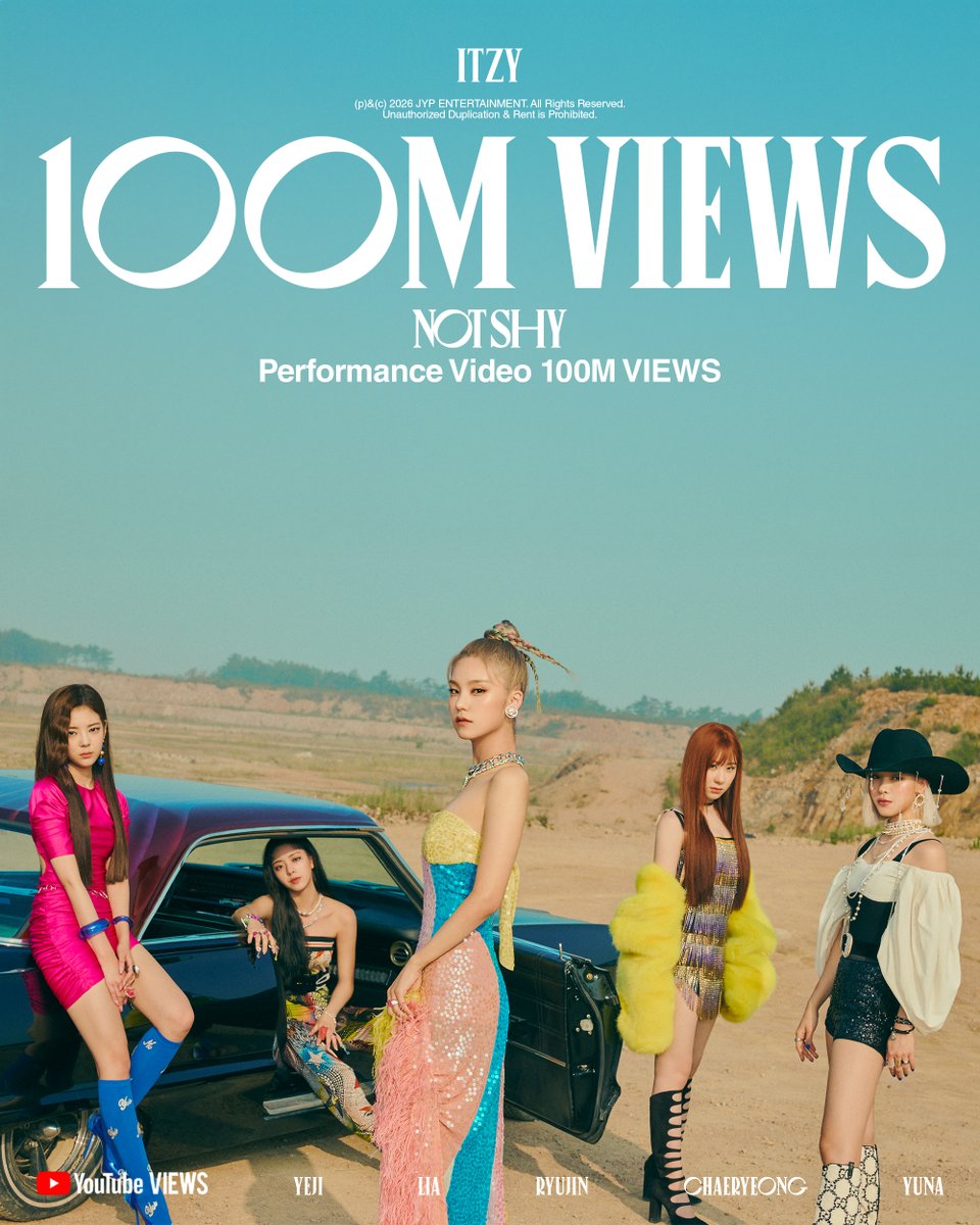 ITZYofficial's tweet image. ITZY "Not Shy" Performance Video hits 100M views ✨
🎥 youtu.be/IOKMx1jeCjY

믿지에게 사랑...을! 말하는 건 Not Shy ♥️
Saying love… to MIDZY! That’s Not Shy ♥️

#ITZY #MIDZY @ITZYofficial
#NotShy
#ITZY_NotShy