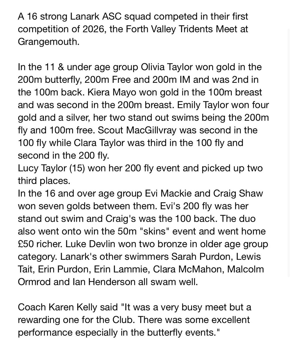 Lanark ASC tweet media