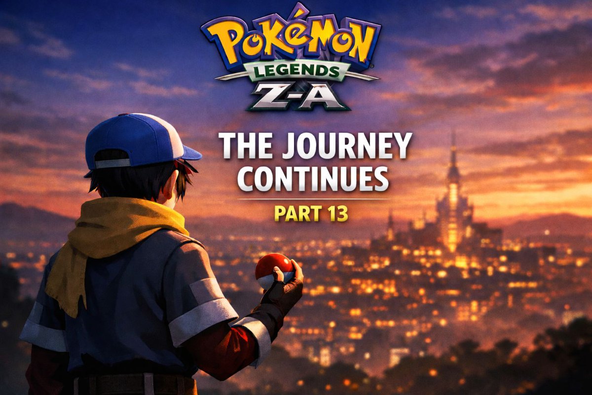 KoenInPraag's tweet image. Pokémon Legends: Z-A — Part 13 🎮

The journey continues in my story playthrough.

▶️ Watch on YouTube:
youtu.be/Thvt4skp-s0