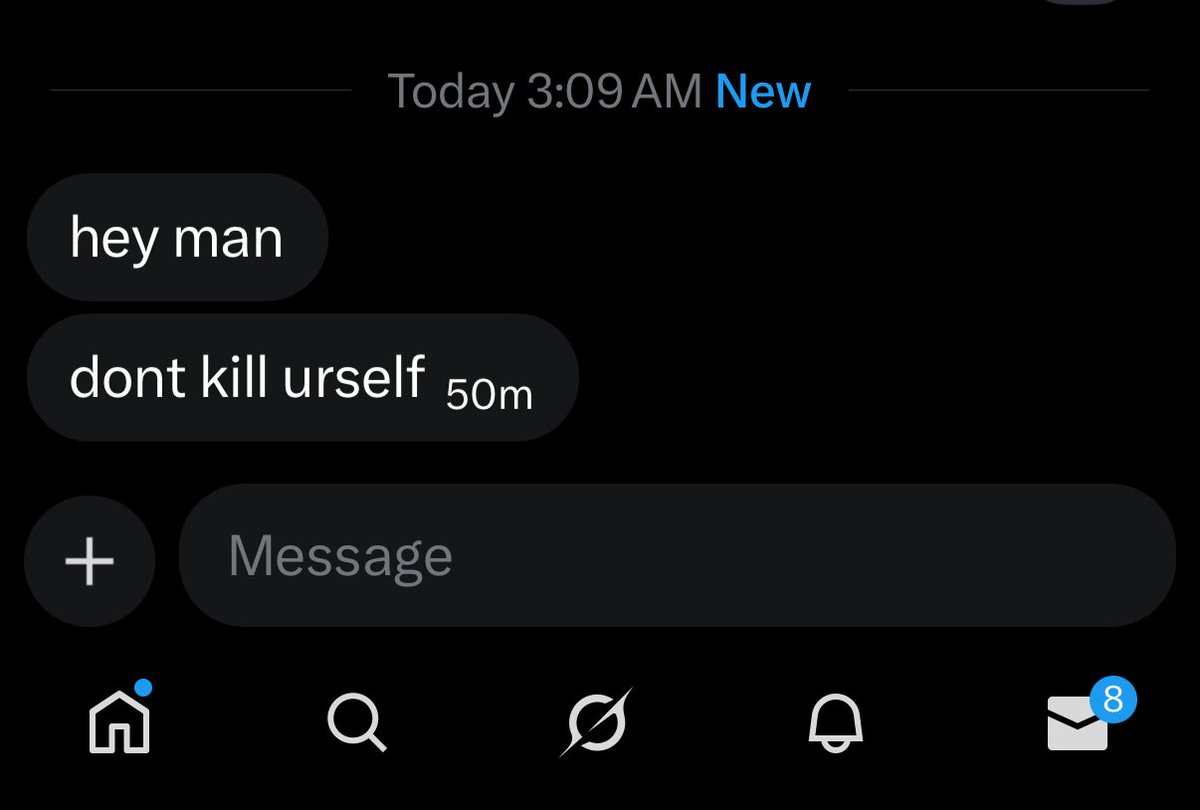 This the second time I’ve been told this

What have I said to elicit such concern