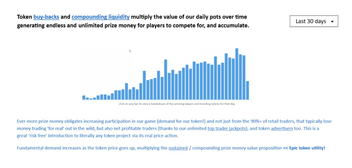 playtradecrypto's tweet image. I want to build a 👥community around our solution to save crypto by making real price action trading (of any token!) profitable for --literally -- everyone‼️

👉Reply to this post with your SOL wallet address.
And I will send you 1 million #SIMTRADE tokens

Our #GameFi model…