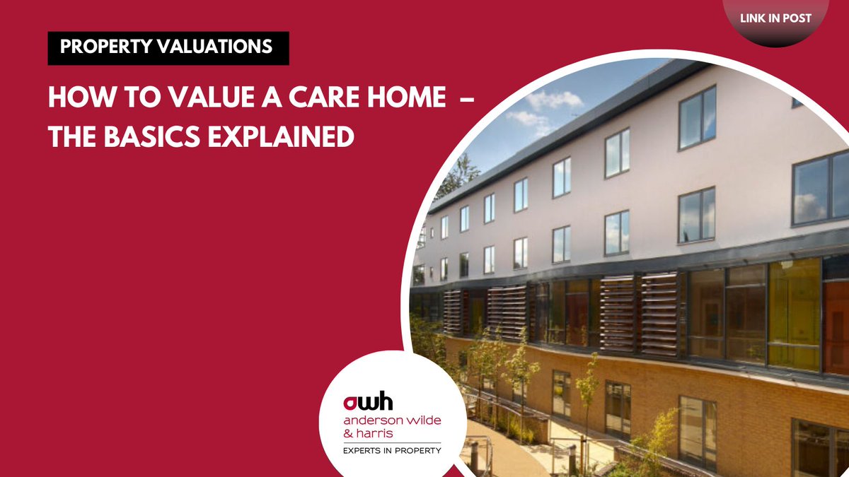 With an aging population driving demand up for care homes, this class of property is a prime area for #propertyinvestment.

We explain what needs to be considered when carrying out a #carehome #valuation in our valuations blog…

awh.co.uk/2023/04/12/a-c…