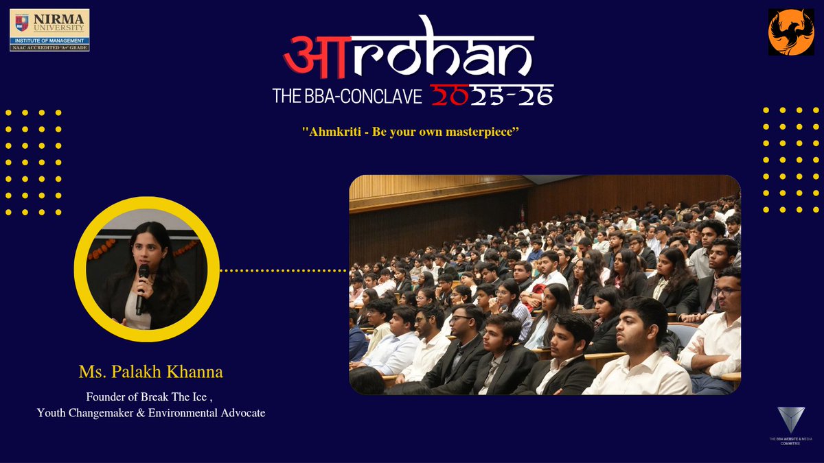 Institute of Management, Nirma University, Ahmd tweet media