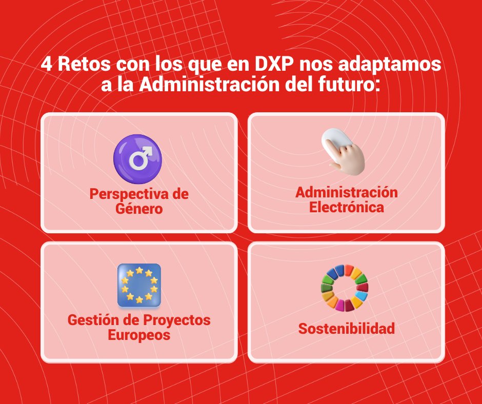 El #gradodgp se mueve con los tiempos y se adapta a los nuevos retos de la administración pública: #perspectivadegenero, #sostenibilidad, #administracionelectronica, #gestiondeproyectos de #fondoseuropeosenespaña…
¡No te quedes atrás y suma estos conocimientos!