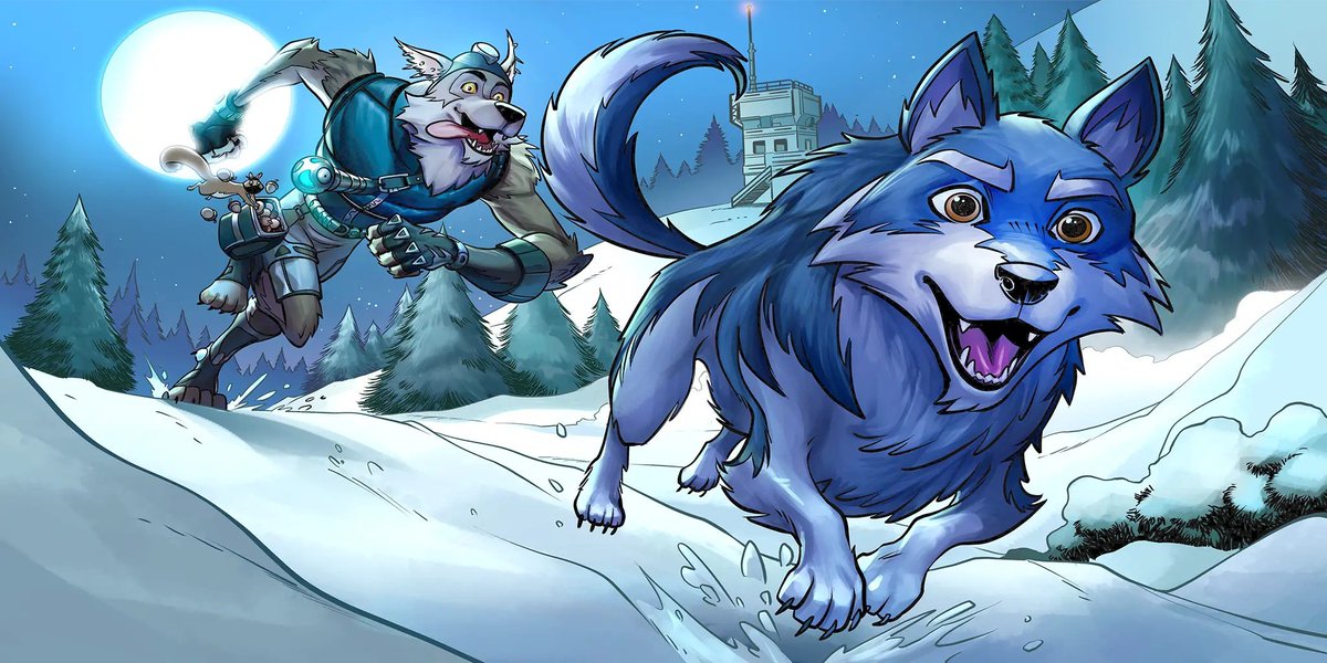 New Wolf sidekick features Wendell in their loading screen, meaning they'll probably show up together in the Item Shop when they release/return! #FurryFortnite