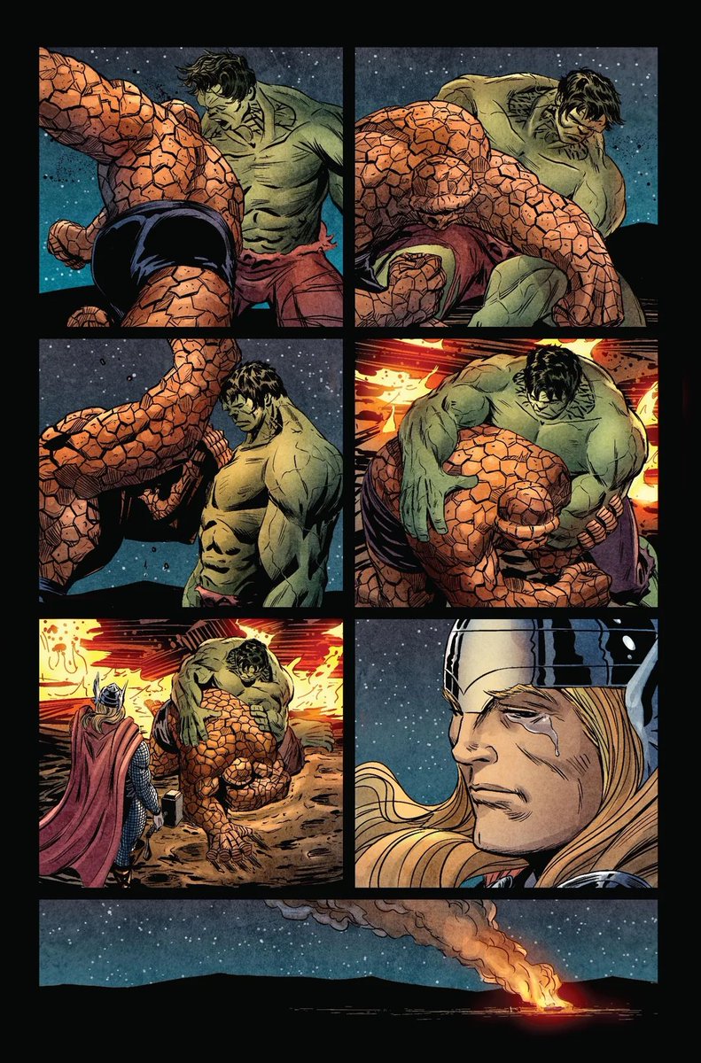 4thSnake's tweet image. It's really sad that THE HULK, of all people, is more emotionally mature and empathetic than most people in real life.