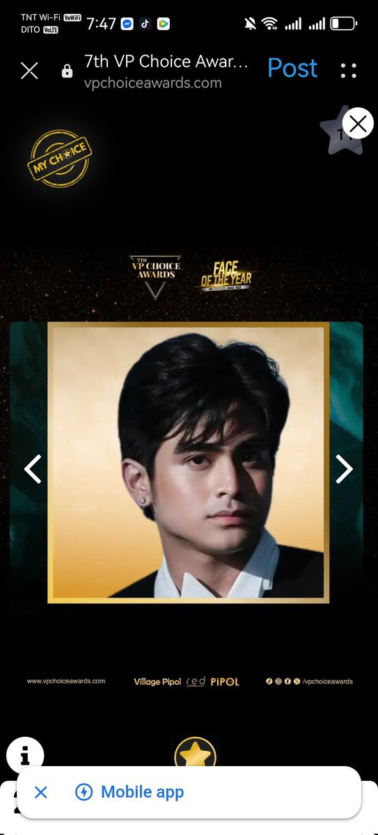 gdm7roseofc's tweet image. DING DING DING—it's been two hours and 24 minutes  🔔

CATCHERS, EYES HERE! 

🗳 Vote for our FACE OF THE YEAR Nominees—Will and Bianca!

🔗 vpchoiceawards.com/webvote/

❓️How to vote for Bianca?

Click the link ➡️ Face of the Year ➡️ Face of the Year (Adult Female Category) ➡️…