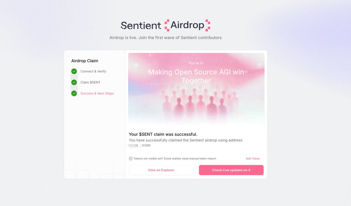 感谢Kaito，又一个没嘴撸的项目获得了生态空投，卖了250U，相当于一个无成本币安TGE。 不知道之后是否还有机会收到其他生态空投，只是从