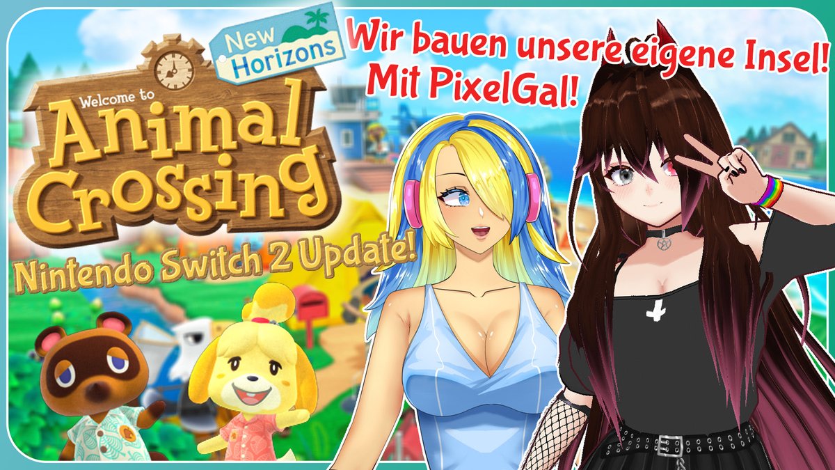 Heyya Pixels🩵

Heute um 18:00 schauen <a href="/VivienneAkuma/">Vivi🌸Club MaidZone</a> und ich in das neue Update hinein 🩵