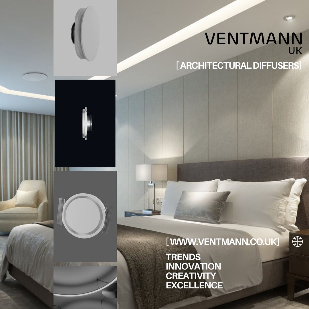 At Ventmann, architectural diffusers are engineered components — not styling features.

• 5-year warranty
• Next-day delivery on standard items
• True Coandă airflow performance
• Plaster-in, paint-ready, frameless finish
🔗 ventmann.co.uk