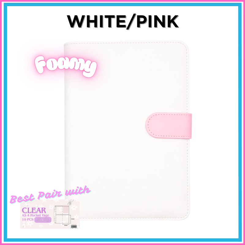 New Arrivals 

More foamy A5 4 Pocket Binder !