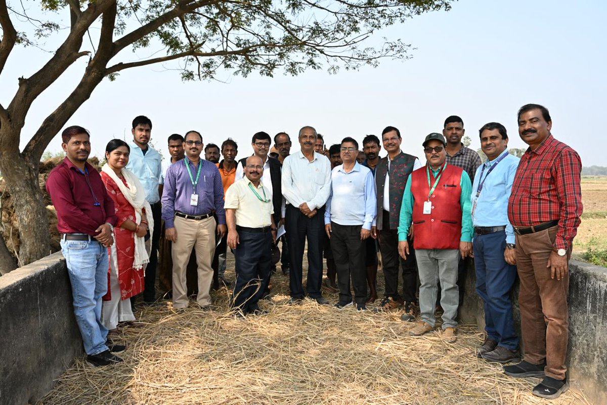 RiceIcar's tweet photo. Participatory field visit–cum–farmers’ interaction programme under the Farmer FIRST Programme (FFP) was organized on 21 January 2026 at Farmer FIRST Programme (FFP) cluster, Salipur, Cuttack. #FarmersWelfare @RiceIcar @icarindia @AgriGoI @DDKisanChannel #FarmerInteraction https://t.co/DcEoVKwNPF
