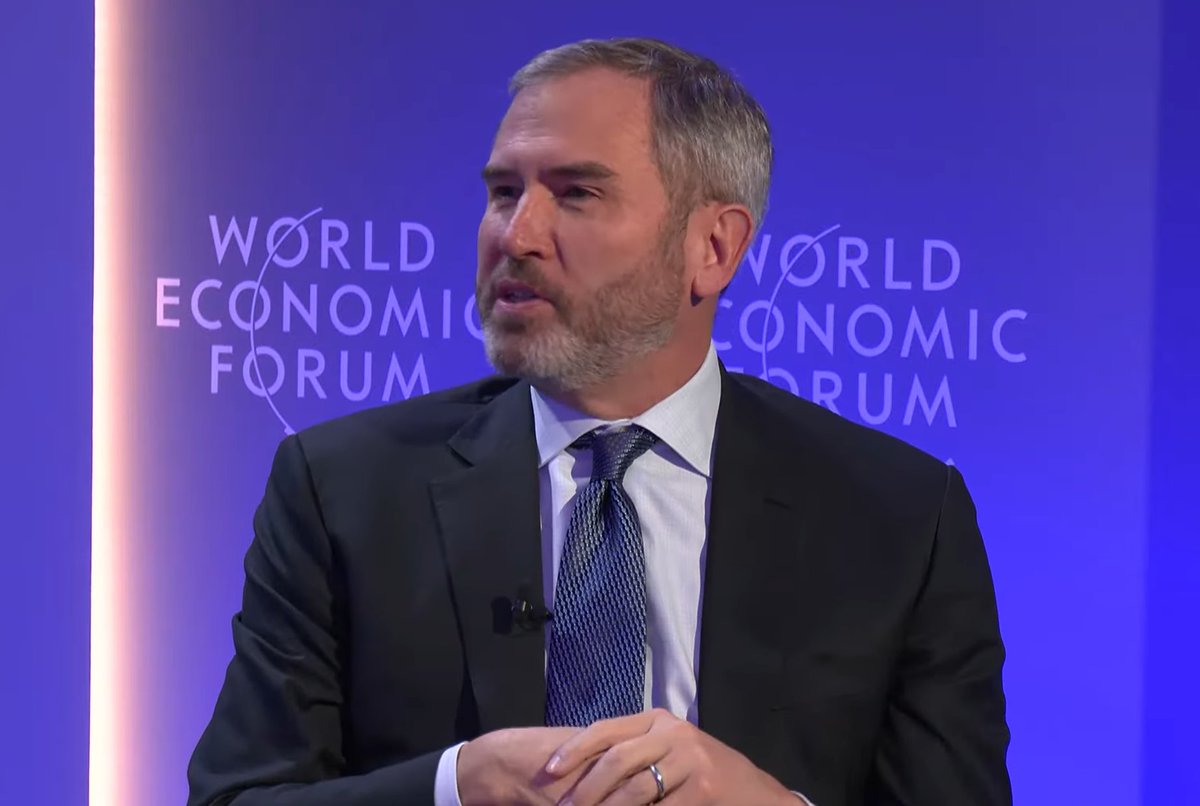 UPDATE: <a href="/Ripple/">Ripple</a> CEO <a href="/bgarlinghouse/">Brad Garlinghouse</a> at Davos says he expects the crypto market to hit a new all-time high and institutional adoption is not priced in by the market as much as he expected.