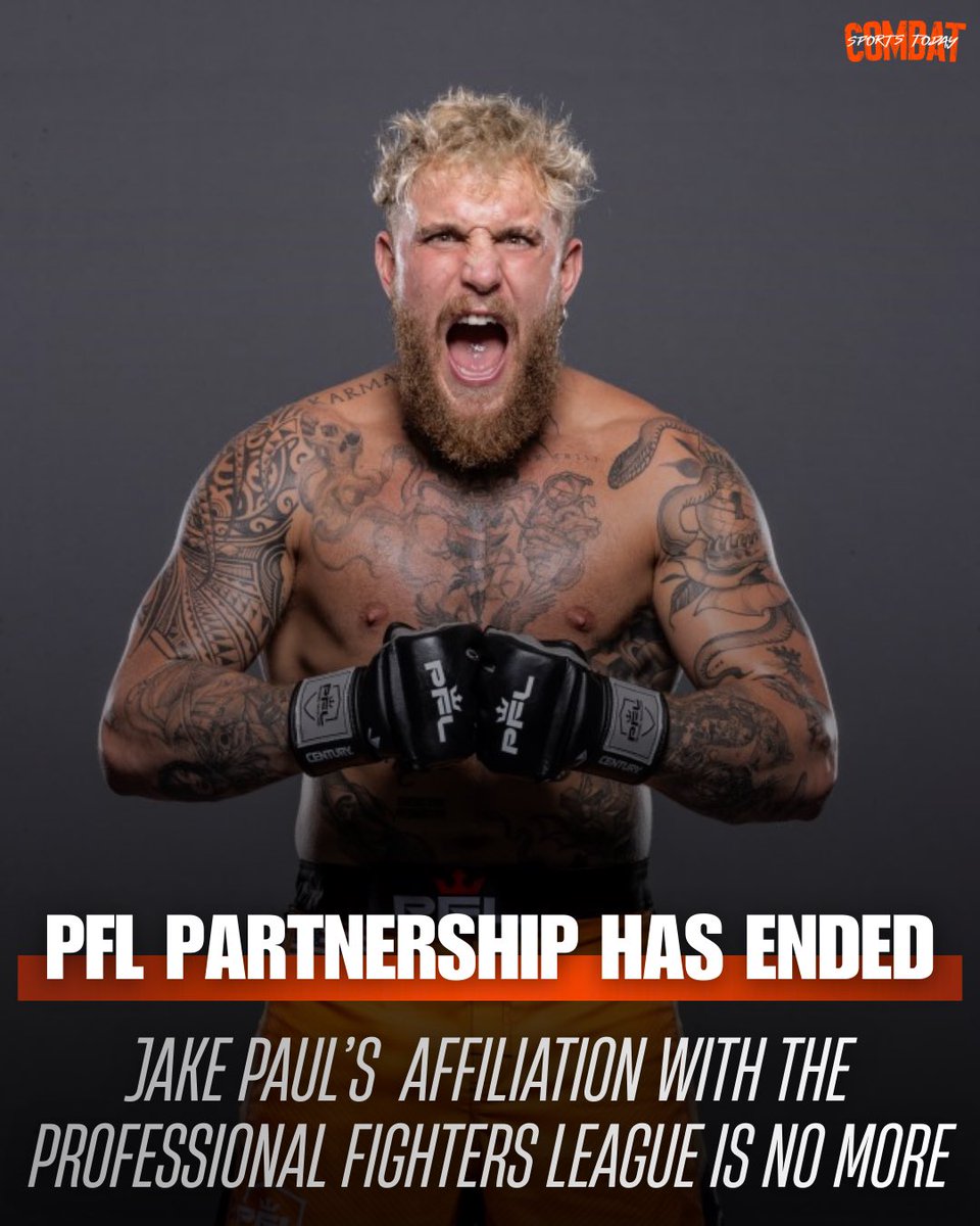 CSTodayNews's tweet image. 🔔 Jake Paul’s time with the PFL has come to end following the departure of PFL Chairman Donn Davis, per @arielhelwani